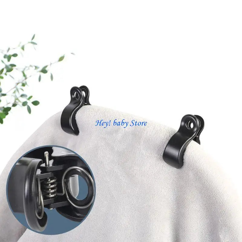 Baby Stroller Blanket Clips 4-Pack | Pushchair Peg Hooks