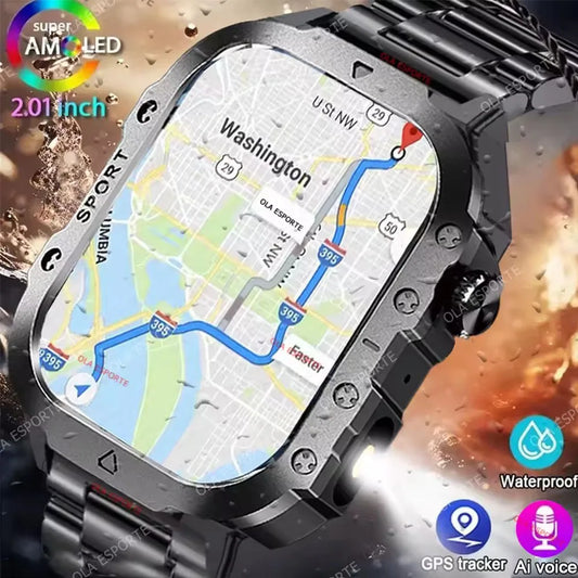 2025 New LED Men's Smartwatch Bluetooth Talking Smartwatch Multi Sport Mode Health Monitor Outdoor Sport Smart Watch For Android Peaceful Pleasures Health and Wellness