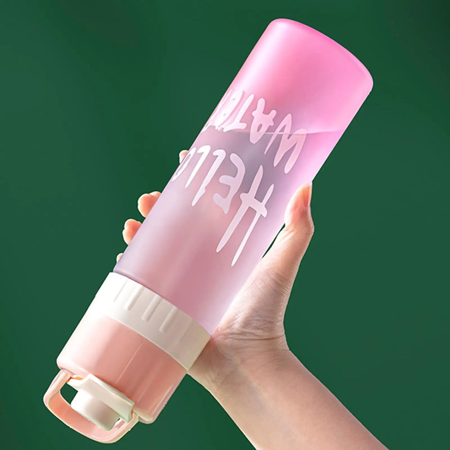 Mister Water Bottle Portable Large Reusable Flask 650ml Drinking Mist Sip Water Bottles For Adults Women Men Indoor Outdoor Peaceful Pleasures Health and Wellness