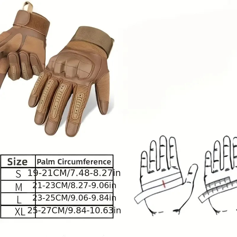 1 Pair Motorcycle Cycling Gloves For Men And Women, Touchscreen Tactical Fingerless Gloves For Work Outdoor Sport, Rock Climbing Peaceful Pleasures Health and Wellness
