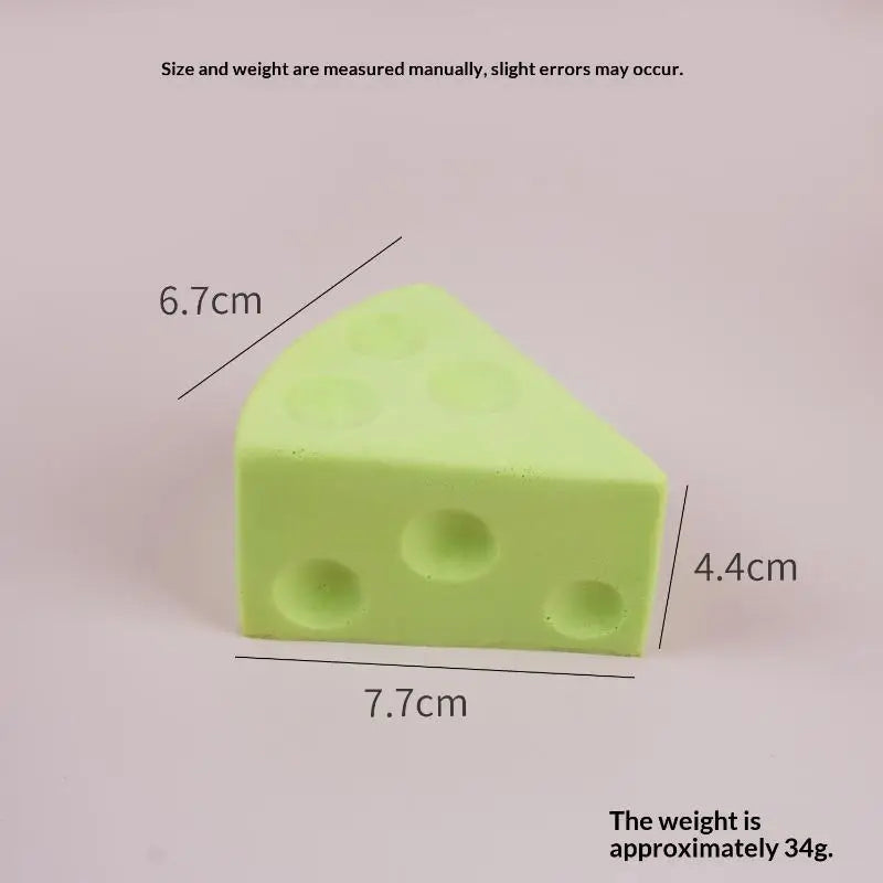 Cheese Squeeze Fidget Toy – Slow Rebound Stress Relief Squishy