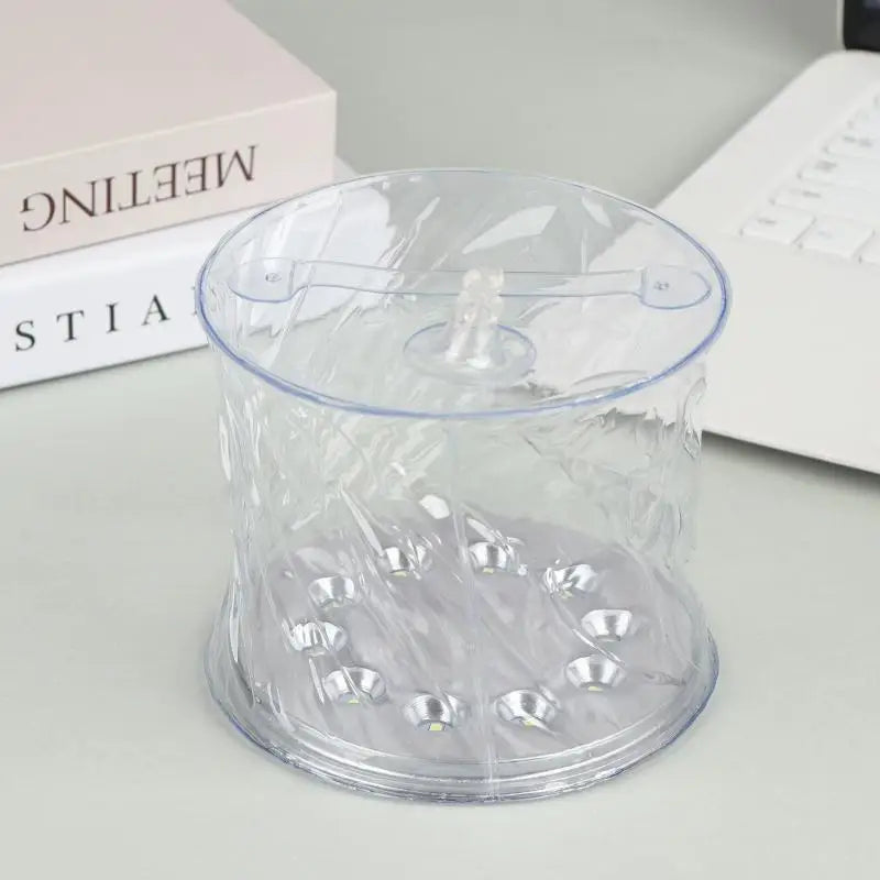 Inflatable Solar Camping Lantern – 10 LED Foldable Waterproof
