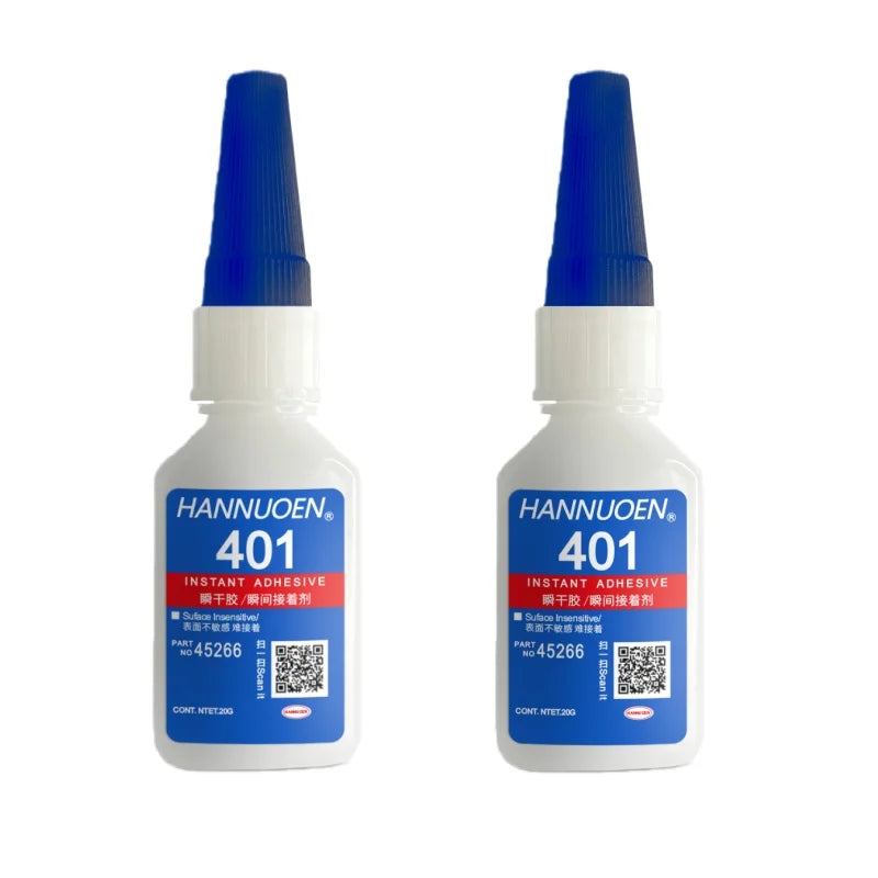 5Sec Super Glue Strong Bond for Shoes/Glass/Metal/Wood/Plastic,Ceramic Quick Dry Industrial Strength Instant Adhesive Peaceful Pleasures Health and Wellness 401-20ml-2pcs