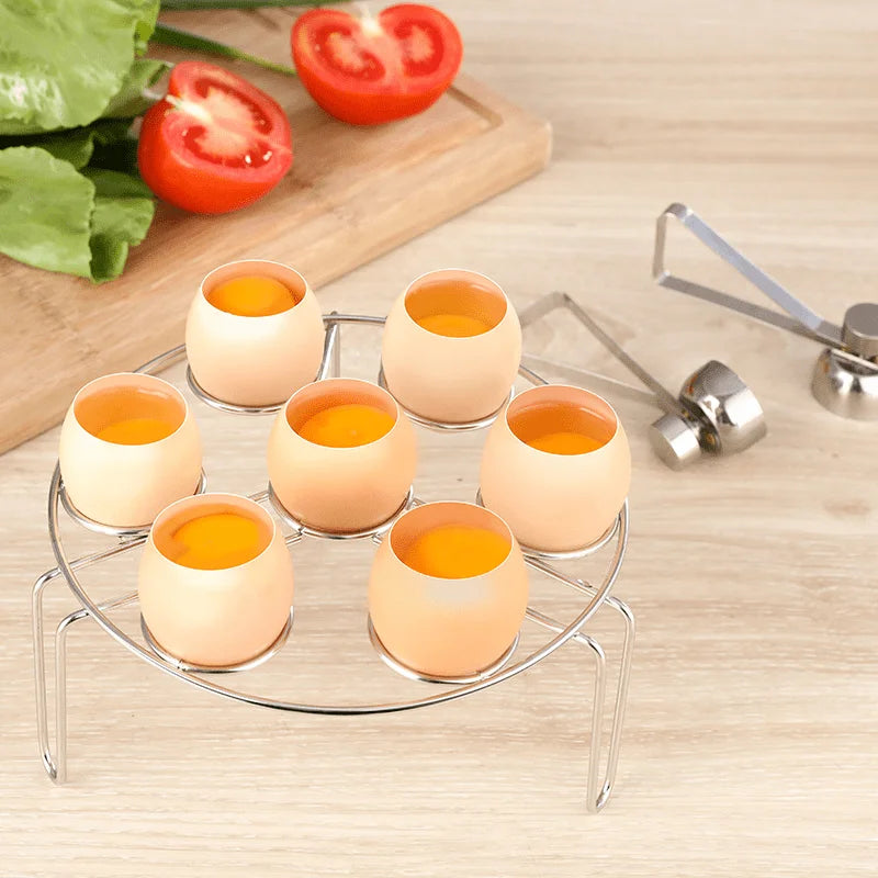 Stainless Steel Egg Topper Cracker & Shell Opener Tool