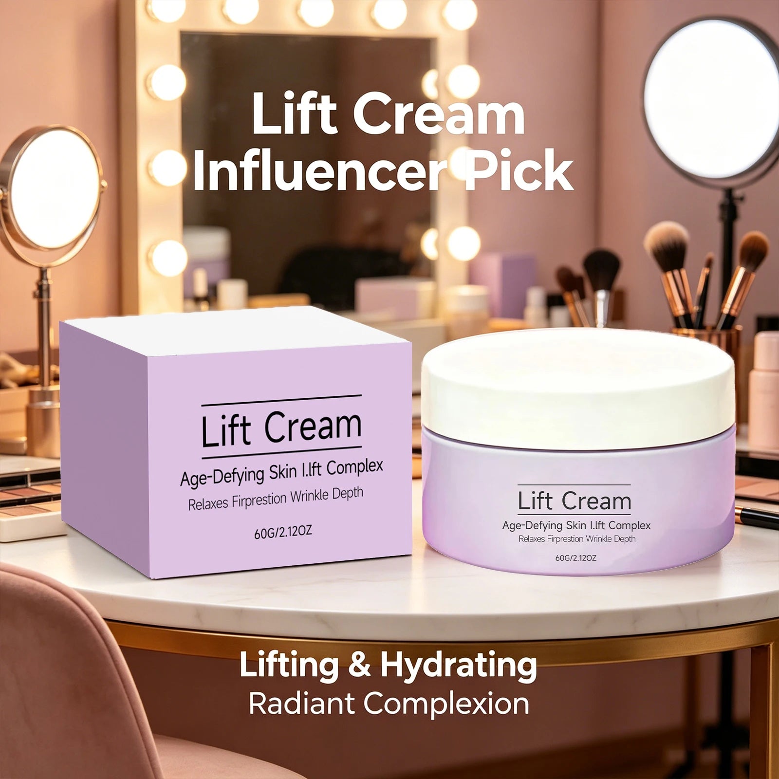 Firming Face Cream – Tighten, Lift & Hydrate Skin | 60g Firming Face Cream Peaceful Pleasures Health and Wellness