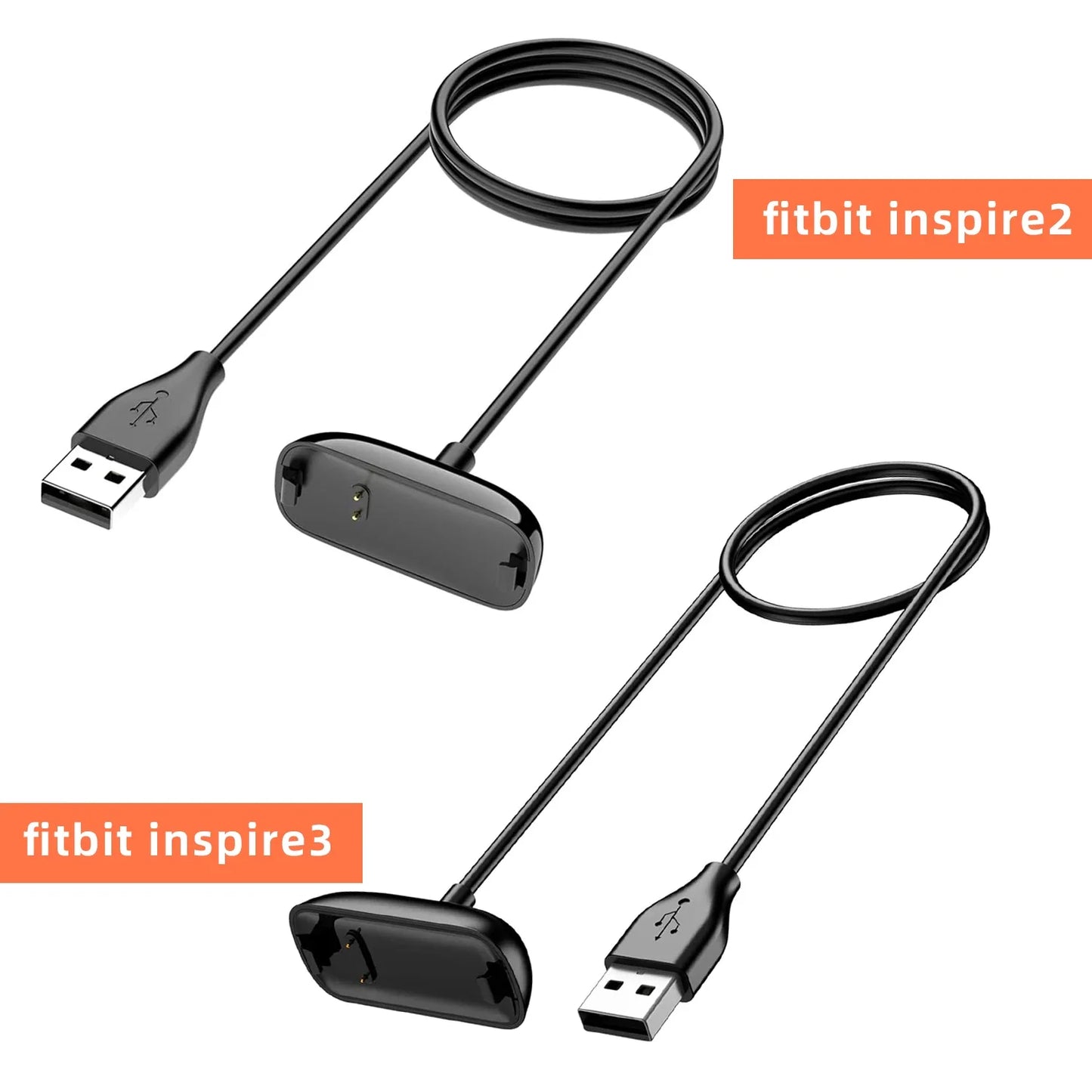 USB Charger for Fitbit Inspire 1/2/3 & Ace 3 – Fast Replacement Peaceful Pleasures Health and Wellness