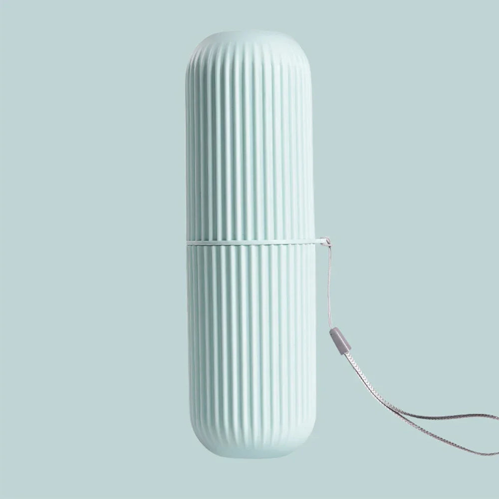 Portable Travel Toothbrush Holder & Toothpaste Case