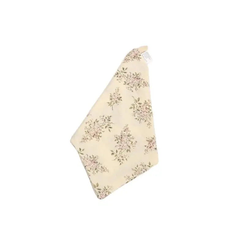 4-Layer Cotton Baby Burp Cloths – Soft, Absorbent & Safe