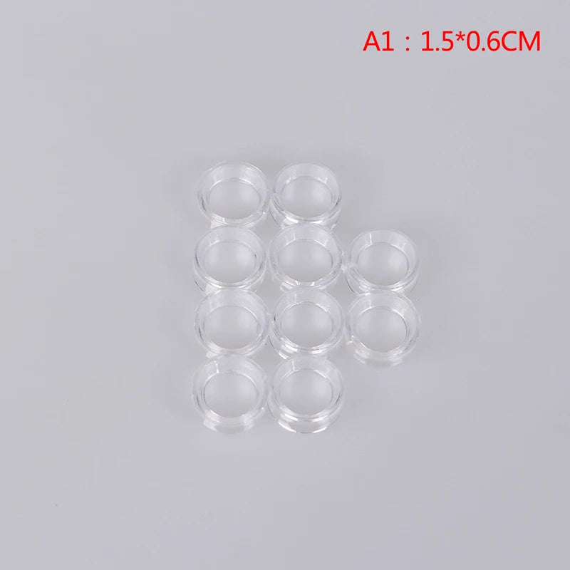 Acrylic Crystal Ball Display Stand | Clear Sphere Holder Base Display Stand Peaceful Pleasures Health and Wellness 10pcs 4