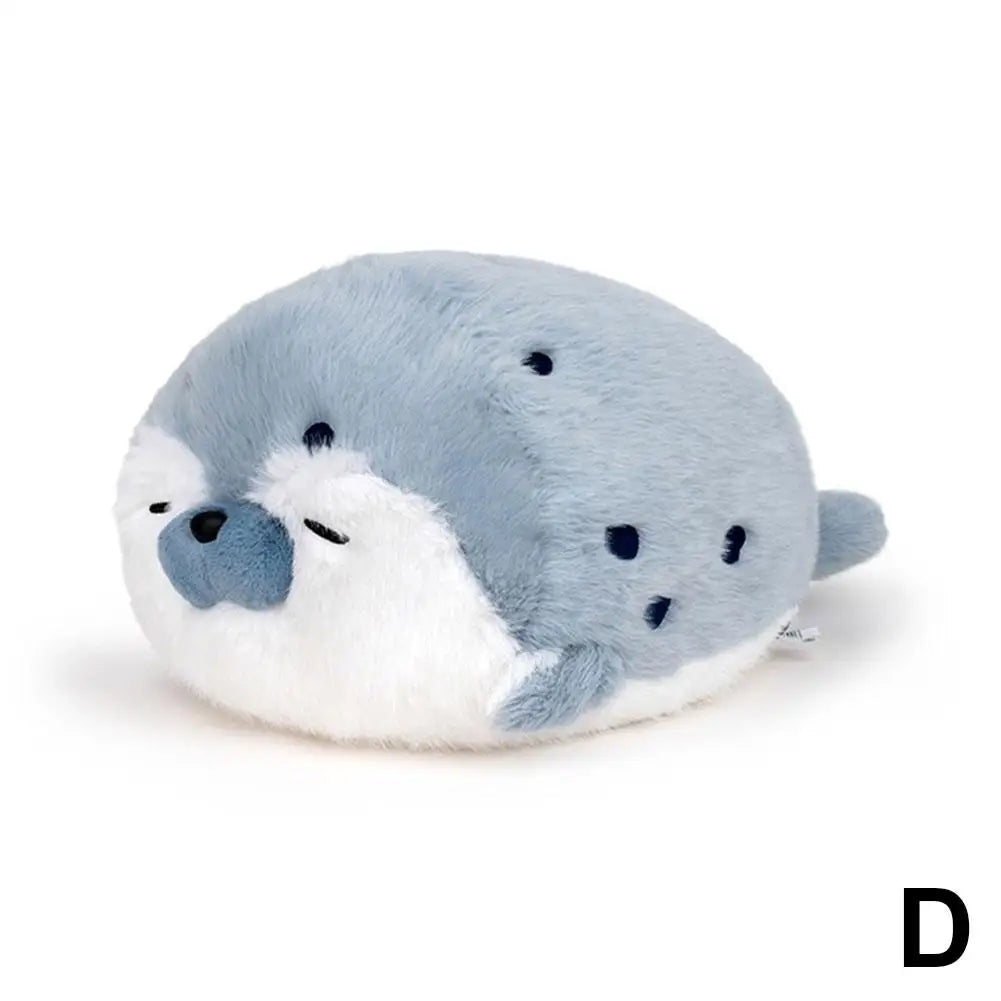 Plush Sea Otter Seal Stuffed Animal Pillow | Soft Cuddle Toy