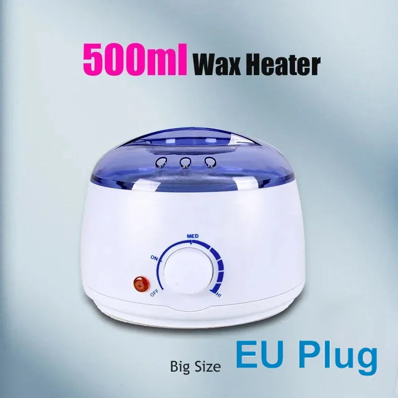 2026 Top Selling！500ML Hair Removal Wax Melting Machine Quick Heater Melting Pot for Wax Beans Waxing Treatment/Wax Beans Peaceful Pleasures Health and Wellness 036-W-EU