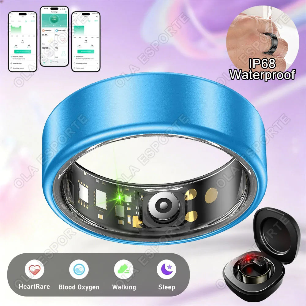 Smart Ring – Heart Rate, SpO₂ & Sleep Tracker | 5ATM