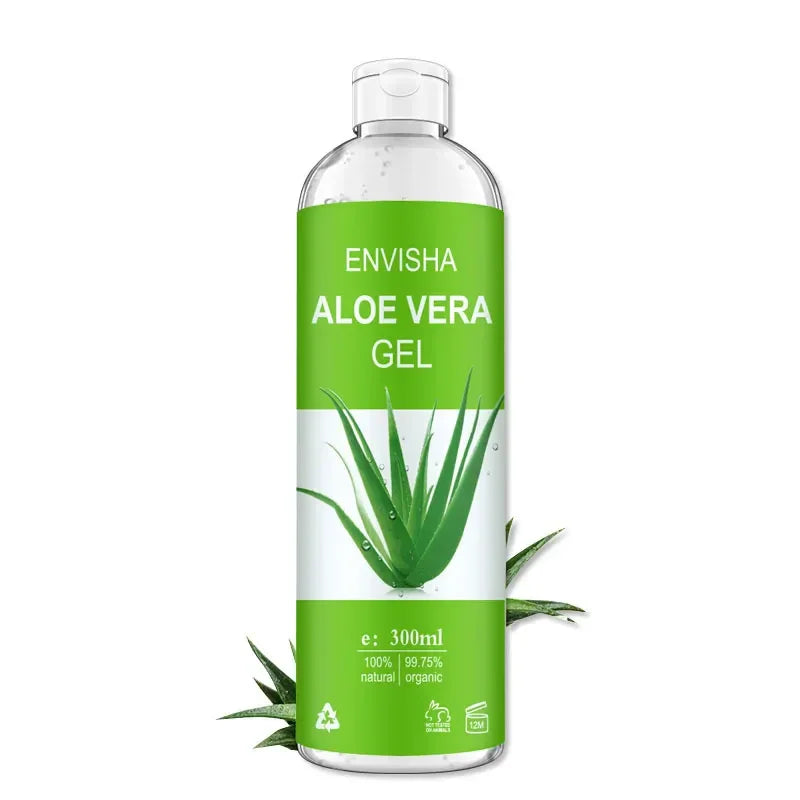 ENVISHA Aloe Vera Gel – Soothing, Hydrating & Sunburn Relief 300ml Aloe Vera Gel Peaceful Pleasures Health and Wellness
