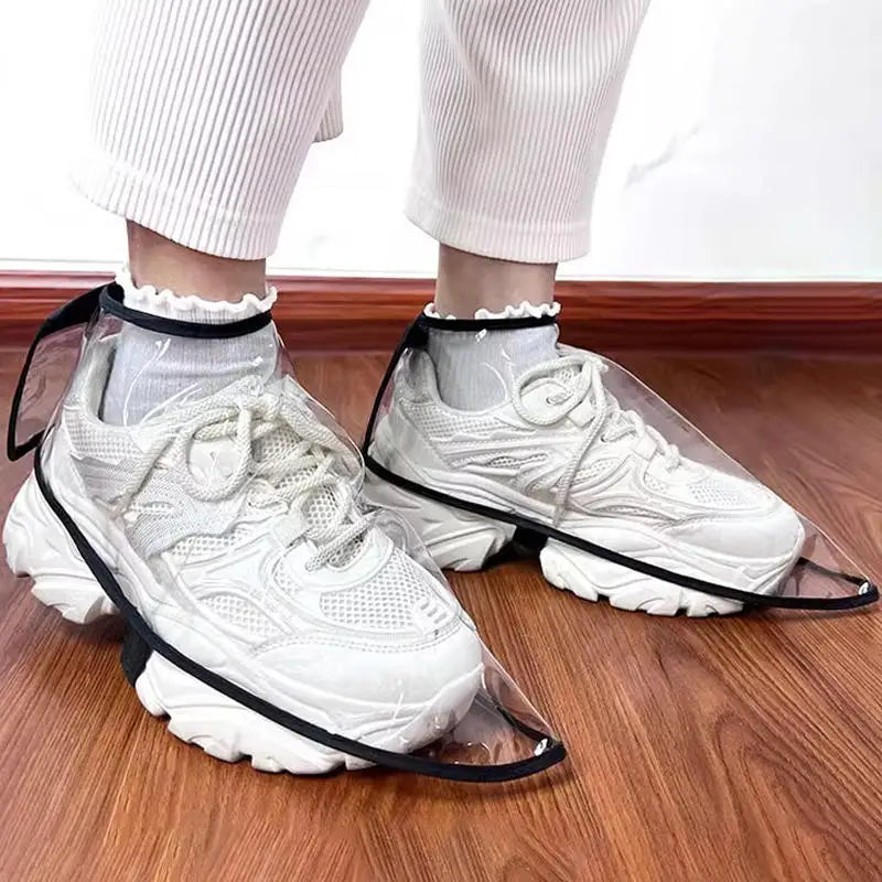 Hair Cutting Shoe Covers Professional Barber Foot Protector Anti Hair Dust Booties for Salon Hairstylist Home Use Peaceful Pleasures Health and Wellness
