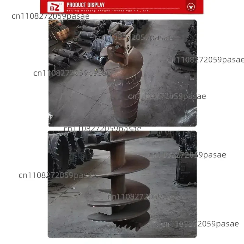 Heavy-Duty Augers, Drill Bits & Buckets | Foundation Drilling