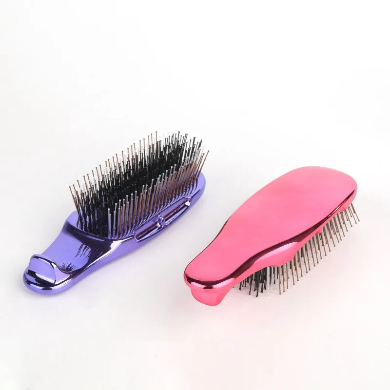 Comb Hair, Meridian Massage, Scalp Cleaning and Care, Dry and Wet Dual-use Portable Hair Comb Barber Accessories Peaceful Pleasures Health and Wellness