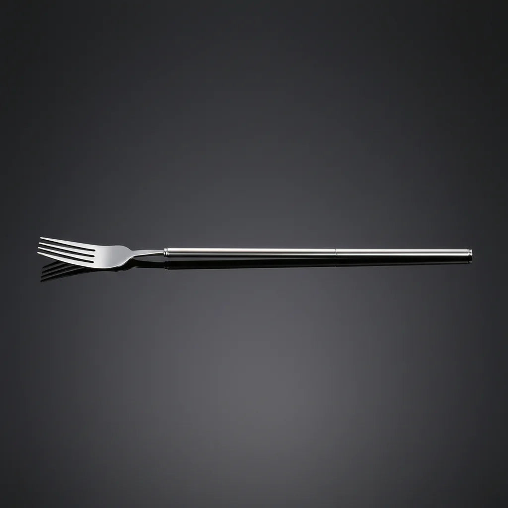 Stainless Steel Extendable Spoon Durable Portable Barbecue Utensils For Outdoor Picnic Dining Peaceful Pleasures Health and Wellness