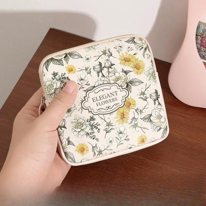 Portable Period Bag | Menstrual Cup & Tampon Storage Pouch Feminine Care Pouch Peaceful Pleasures Health and Wellness 2