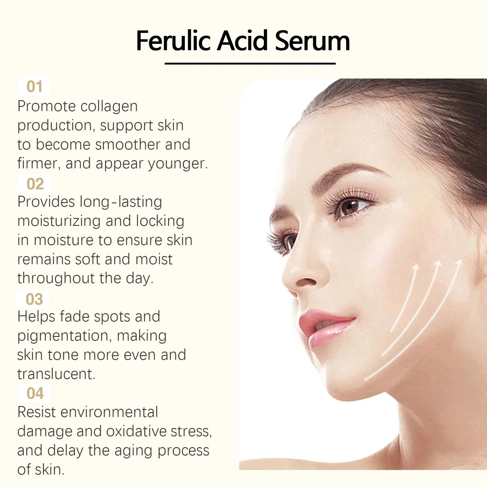 Vitamin C & E Facial Serum – Firming, Brightening, Pore Minimizing Vitamin C Face Serum Oasis Select