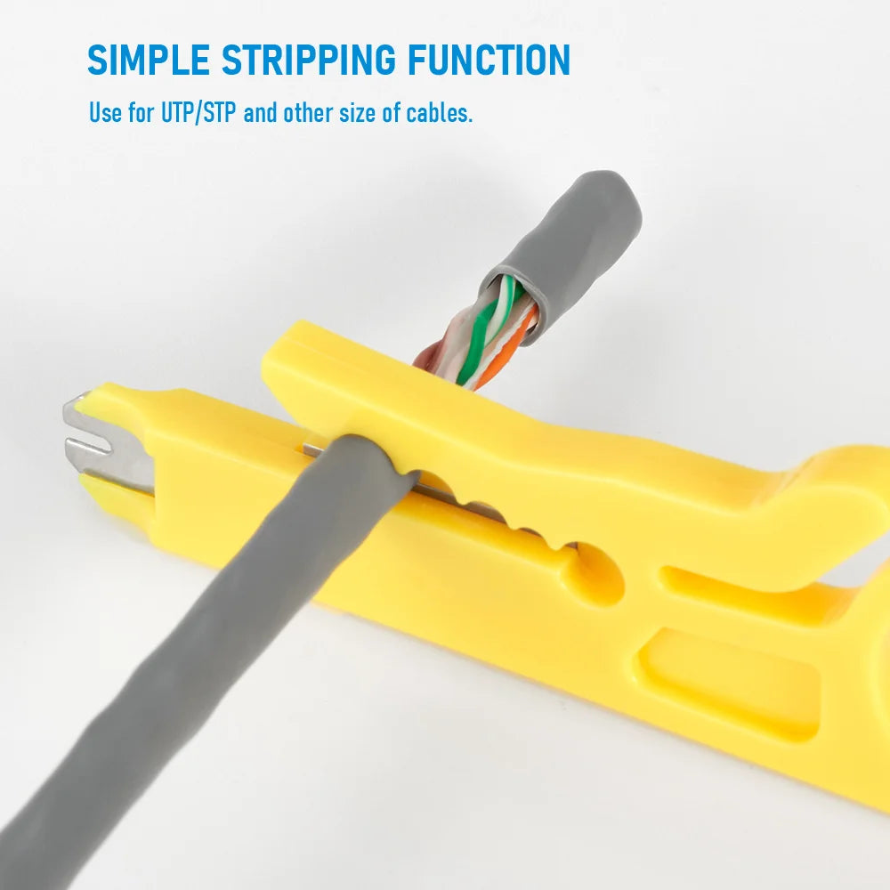 Wire Stripper Crimper & Cable Cutter Multi Tool | 110 Punch