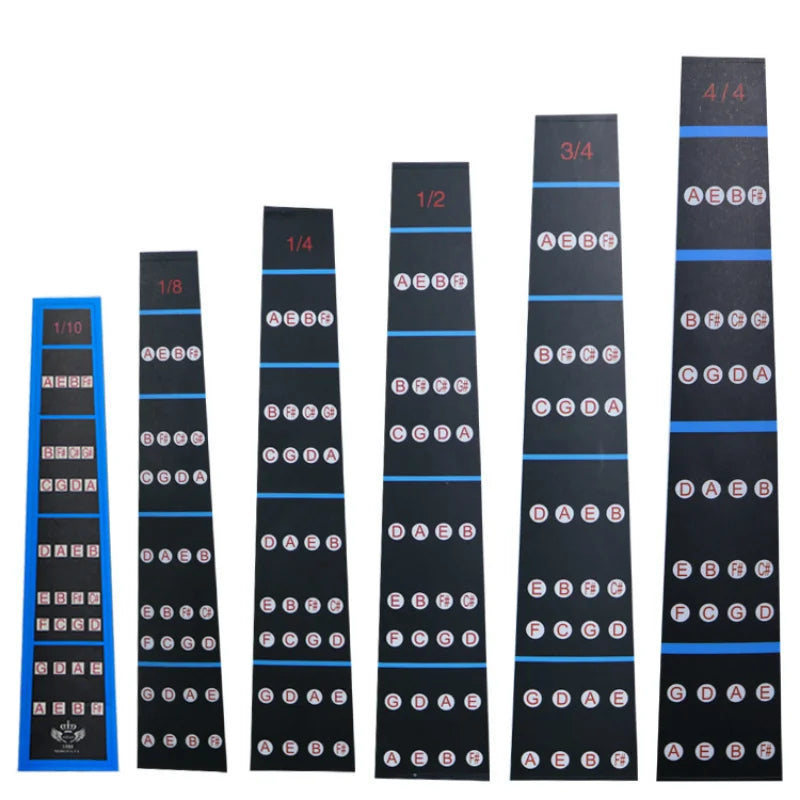 1 8-4 4 Violin Intonation Stickers Fretboard Marker Beginners