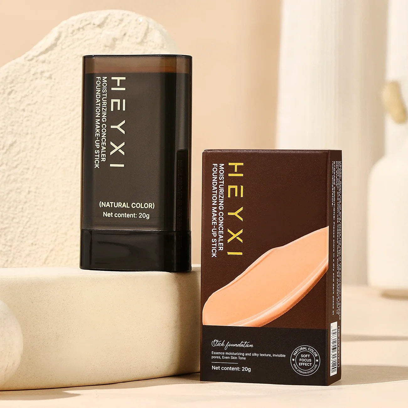 Foundation Concealer Stick – Matte, Hydrating, All Skin Types