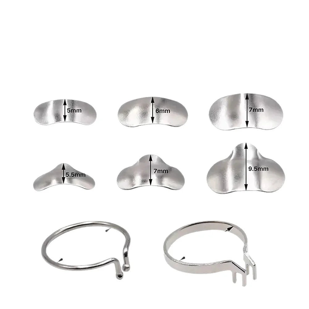 100Pcs Sectional Contoured Metal Matrix Bands | Dental Care