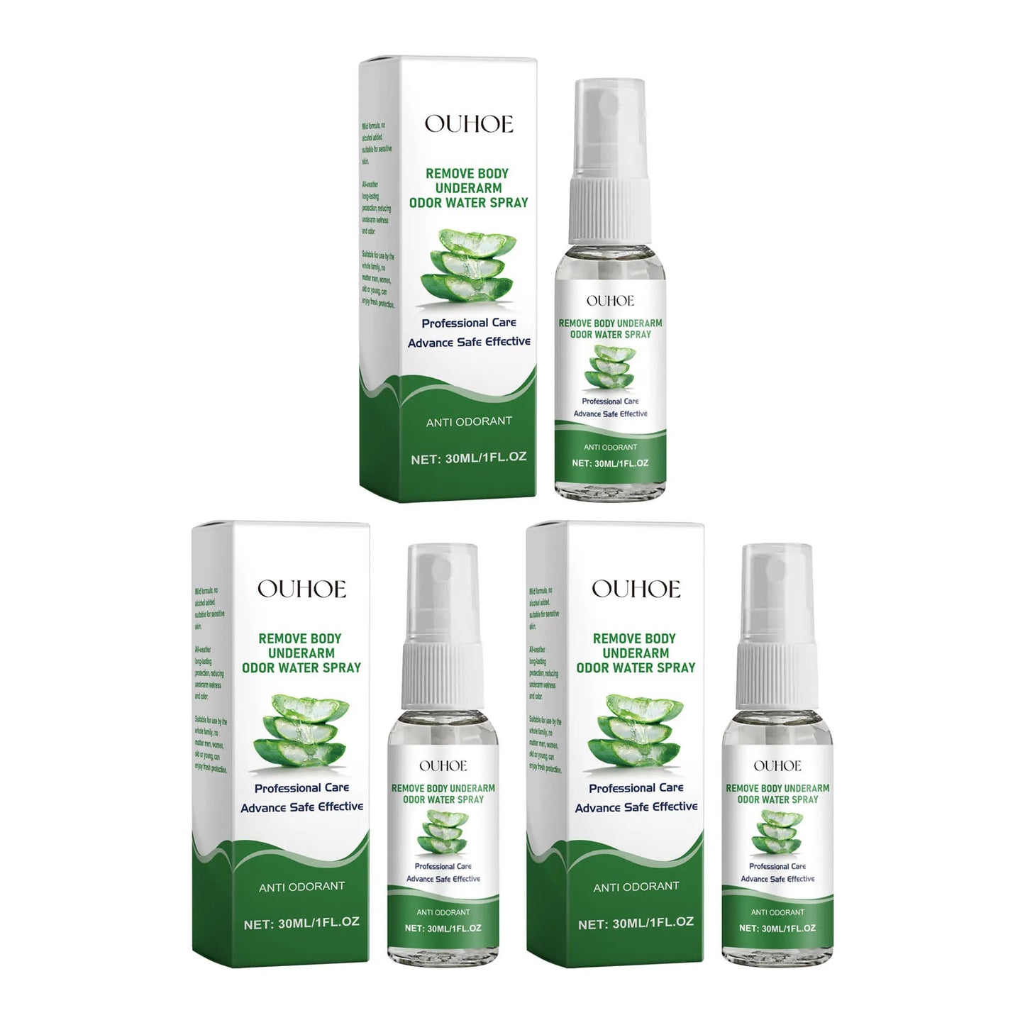 Jaysuing Underarm Deodorant Spray | Natural Plant Formula