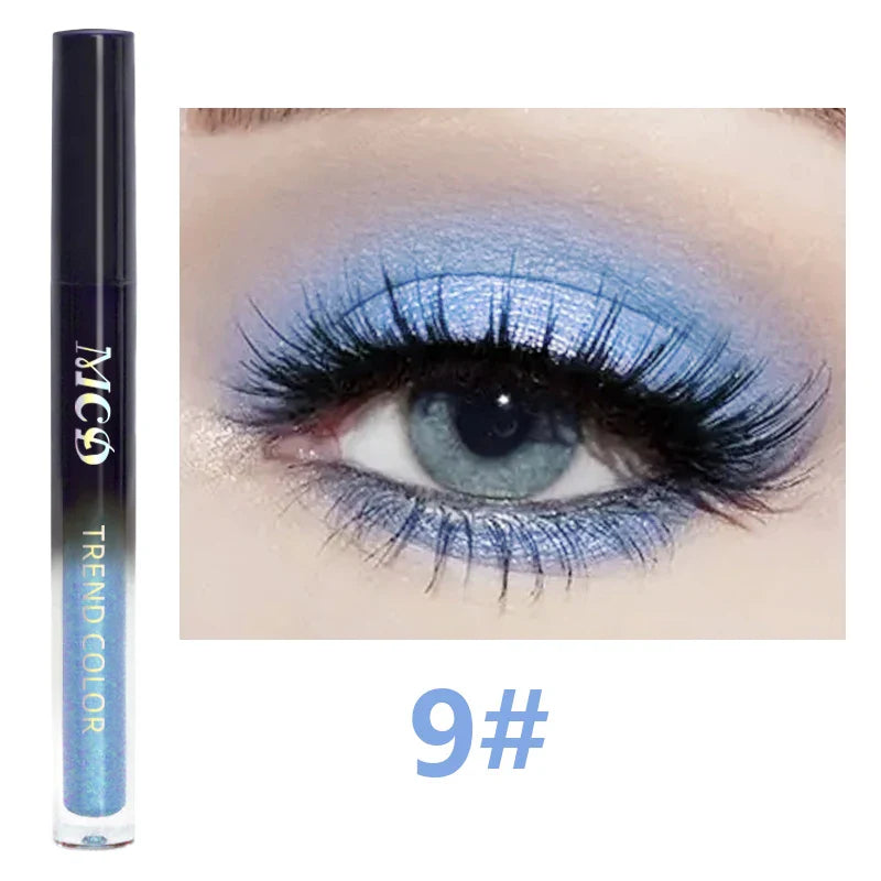 MCD 13-Shade Glitter Liquid Eyeshadow Palette – Waterproof