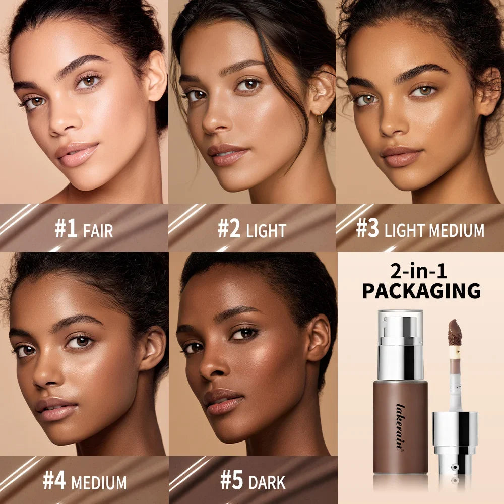 Bronzing Foundation Serum – Contour, Brighten & Hydrate