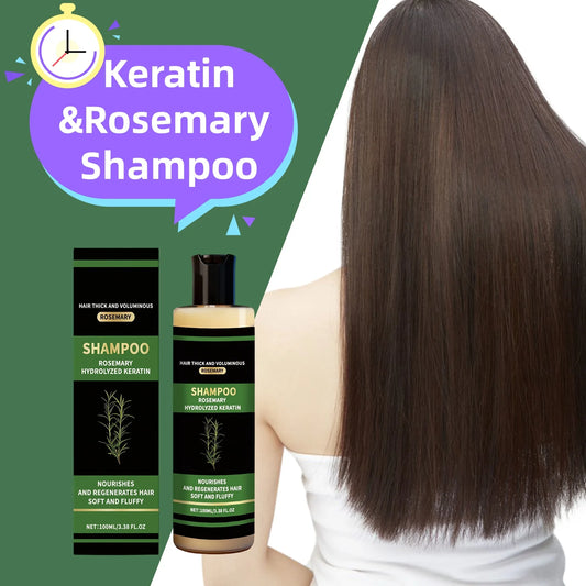 Rosemary Keratin Shampoo – Hair Growth & Scalp Moisturizer Hair Growth Shampoo Peaceful Pleasures Health and Wellness