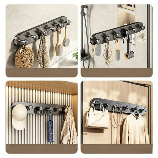 Suction Cup Hooks No-Drill Wall Hanger for Bath & Kitchen (5pc) Suction Cup Hooks Peaceful Pleasures Health and Wellness