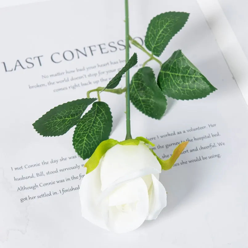 Artificial Silk Rose Bouquet | Wedding & Home Decor Fake Flowers