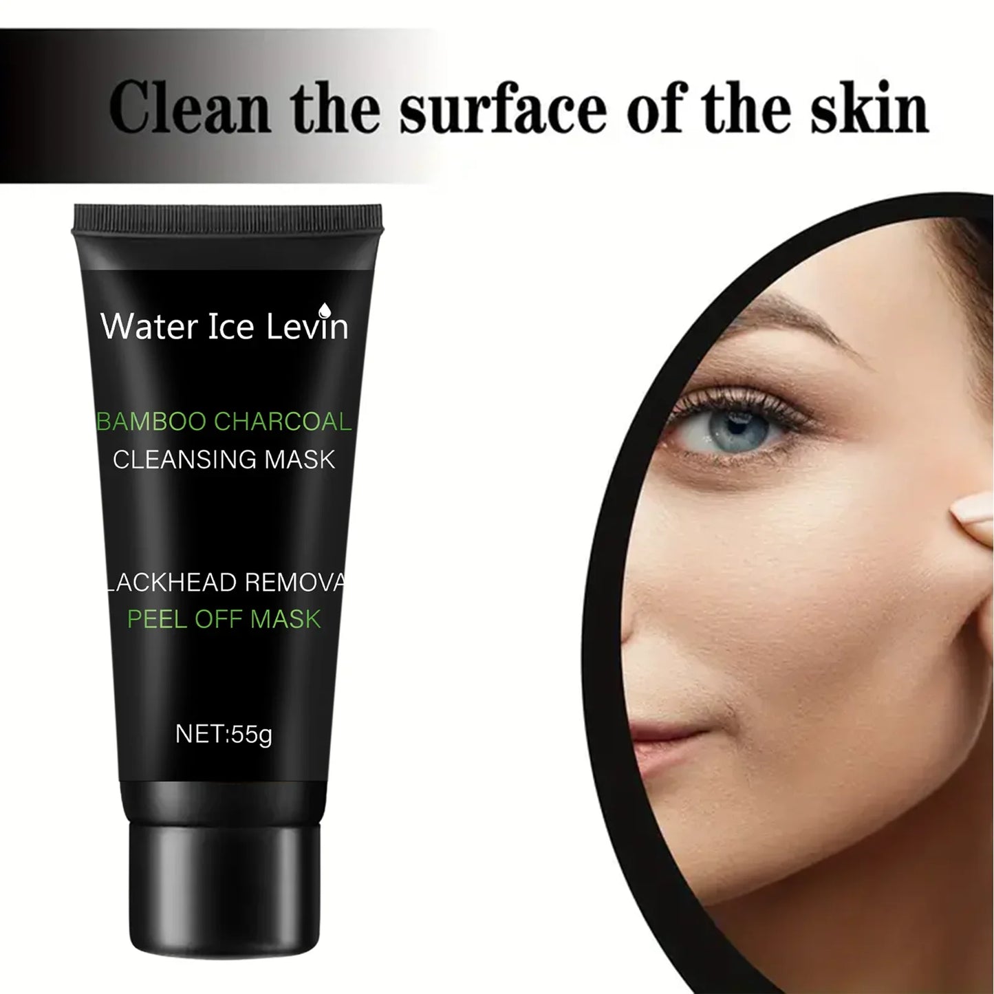 Bamboo Charcoal Blackhead Removal Deep Cleansing Peel Mask