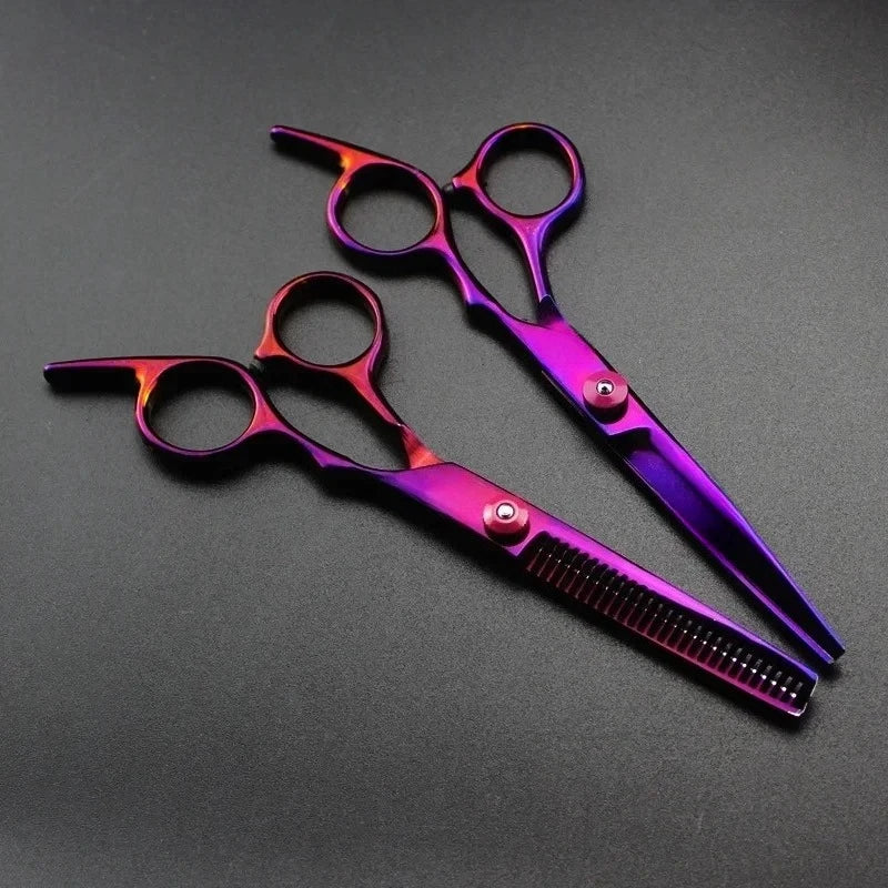 Professional 6 inch Hair Scissors Thinning Barber Cutting Hair Shears Scissor Tools Hairdressing Scissors Peaceful Pleasures Health and Wellness