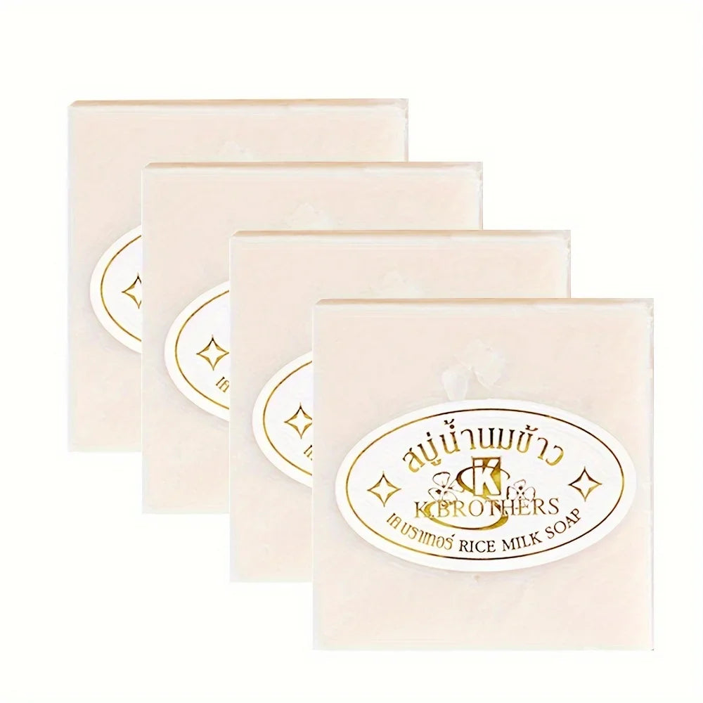 Milk & Rice Essential Oil Handmade Soap – Deep Cleanse 60g