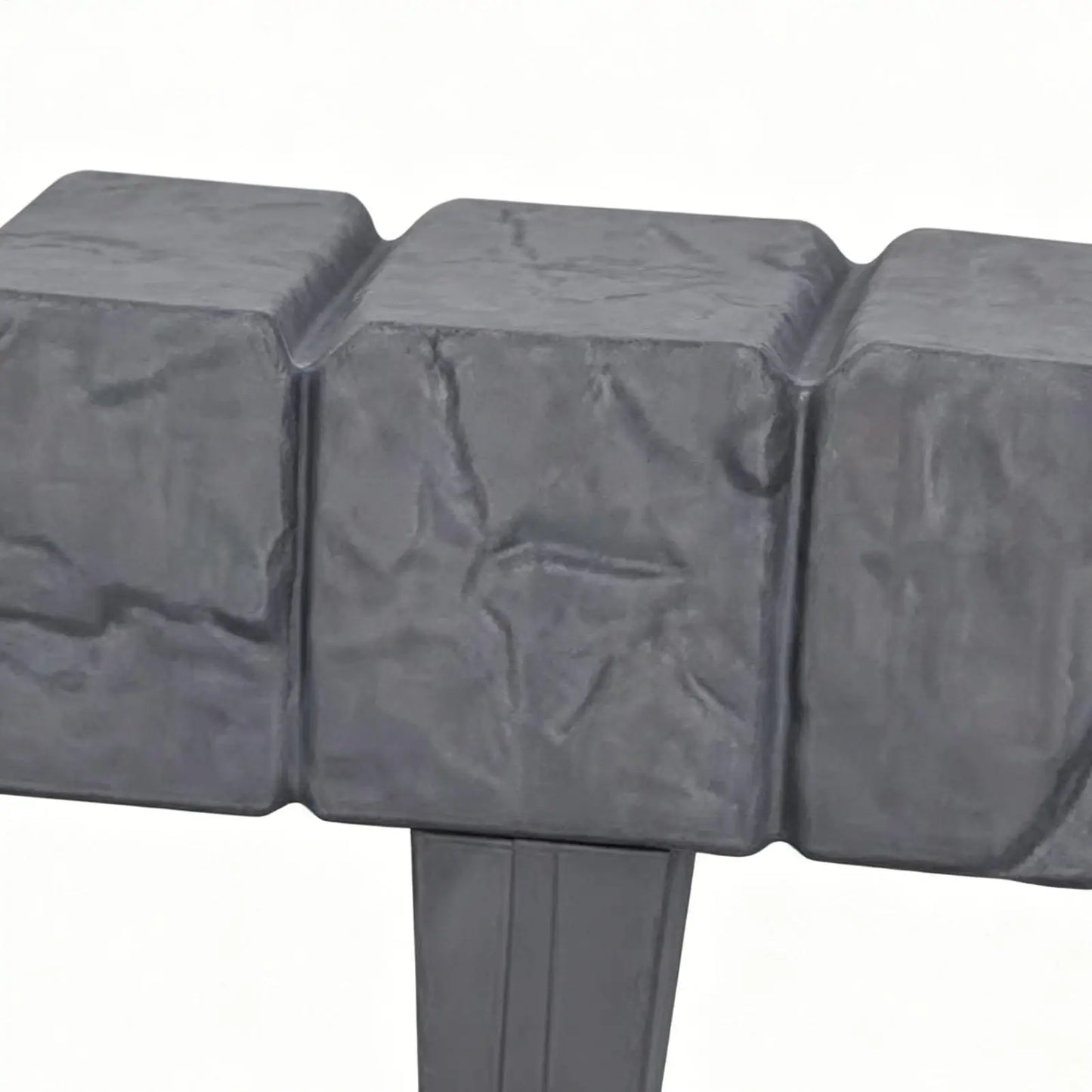 Faux Stone Garden Edging Border | Plastic Landscape Fence Panel