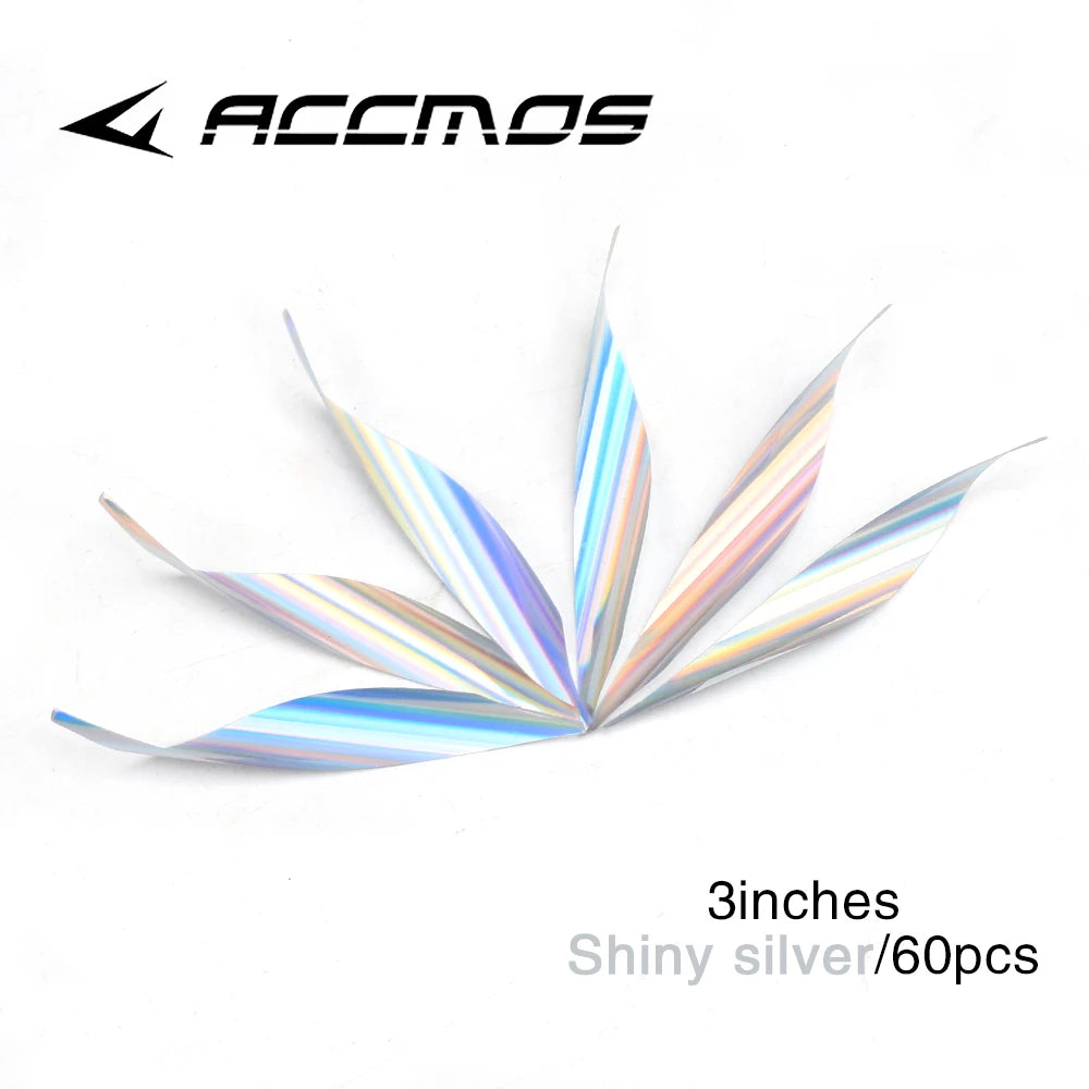 Archery Spin Vanes Spiral Feather DIY Arrow Sticker Tape Accessories