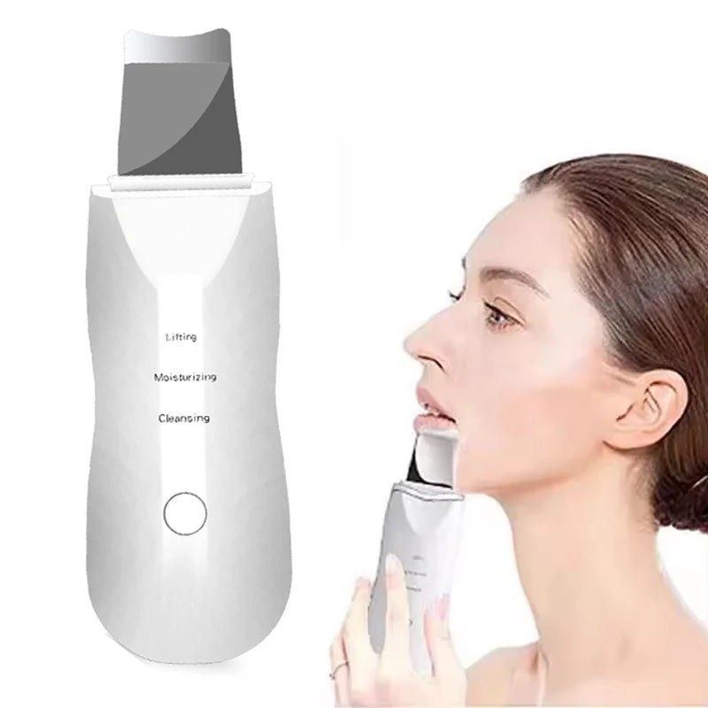 Blackhead Scraper Electric Pore Cleaner Acne Removal Exhaust Instrument Suction Wonder Ultrasonic Peeler Peaceful Pleasures Health and Wellness