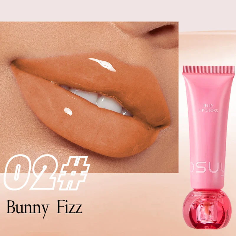 Moisturizing Jelly Lip Gloss – Waterproof & Non-Stick