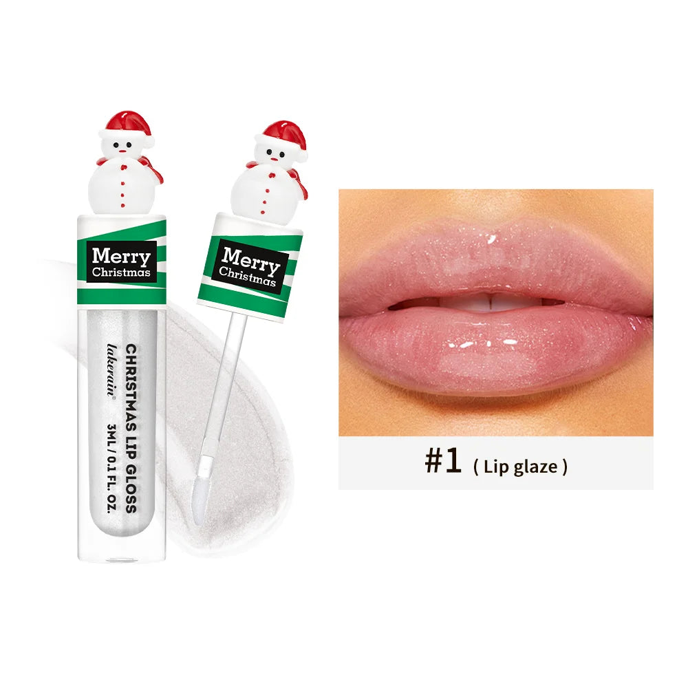 Christmas Lip Gloss Set 6 Colors – Moisturizing Jelly Tint Gift Lip Gloss Set Peaceful Pleasures Health and Wellness 1