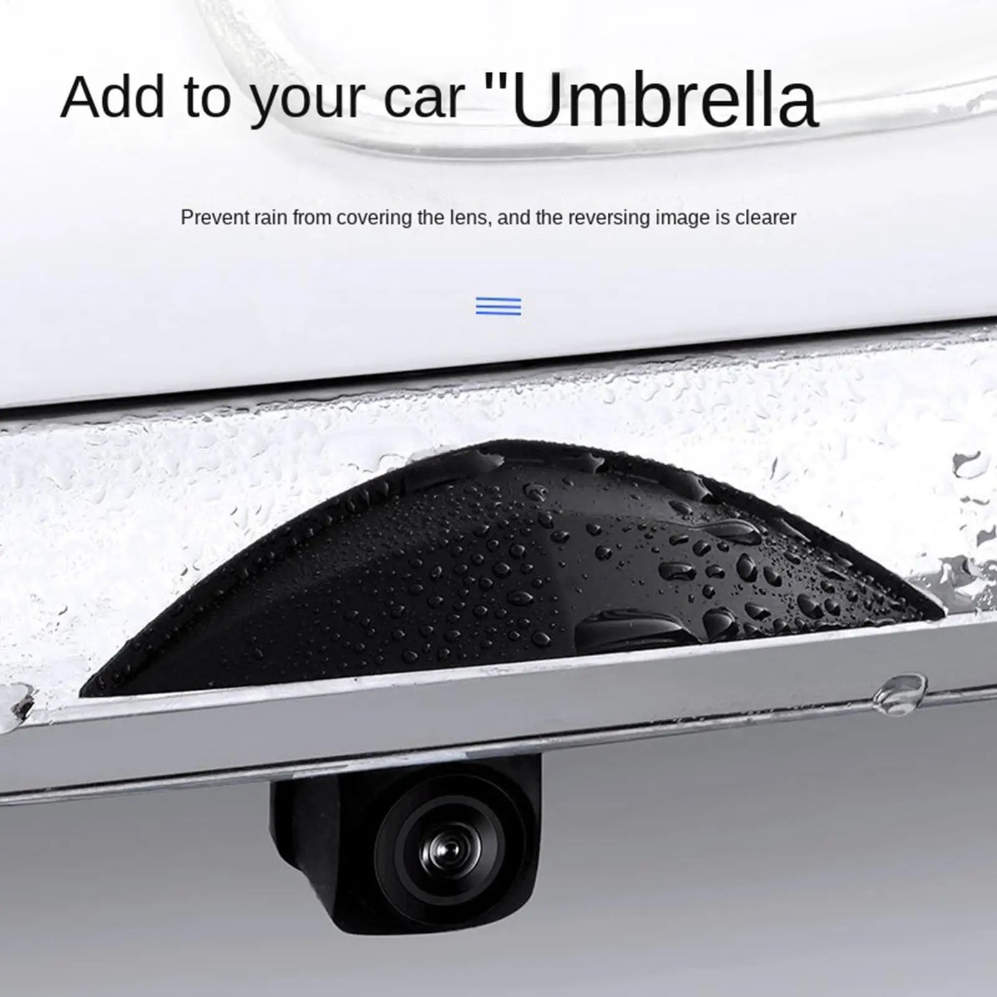 Backup Camera Rain Cover Protector Anti-Rain Waterproof Cover for Car Rear View Camera, Wet Foggy Weather, Highway Driving Peaceful Pleasures Health and Wellness