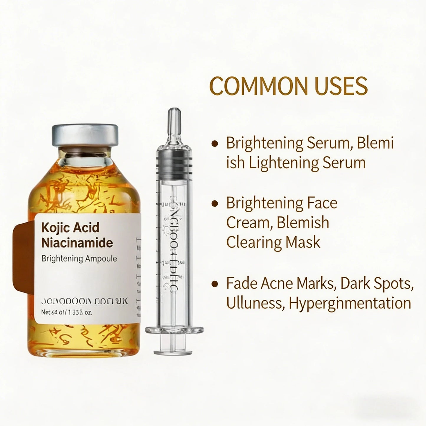Kojic Acid & Niacinamide Brightening Serum | Dark Spot Corrector