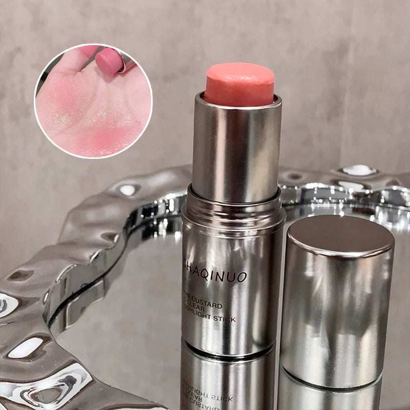 Korean Creamy Blush Stick – Glossy Moisturizing Glow | 7g