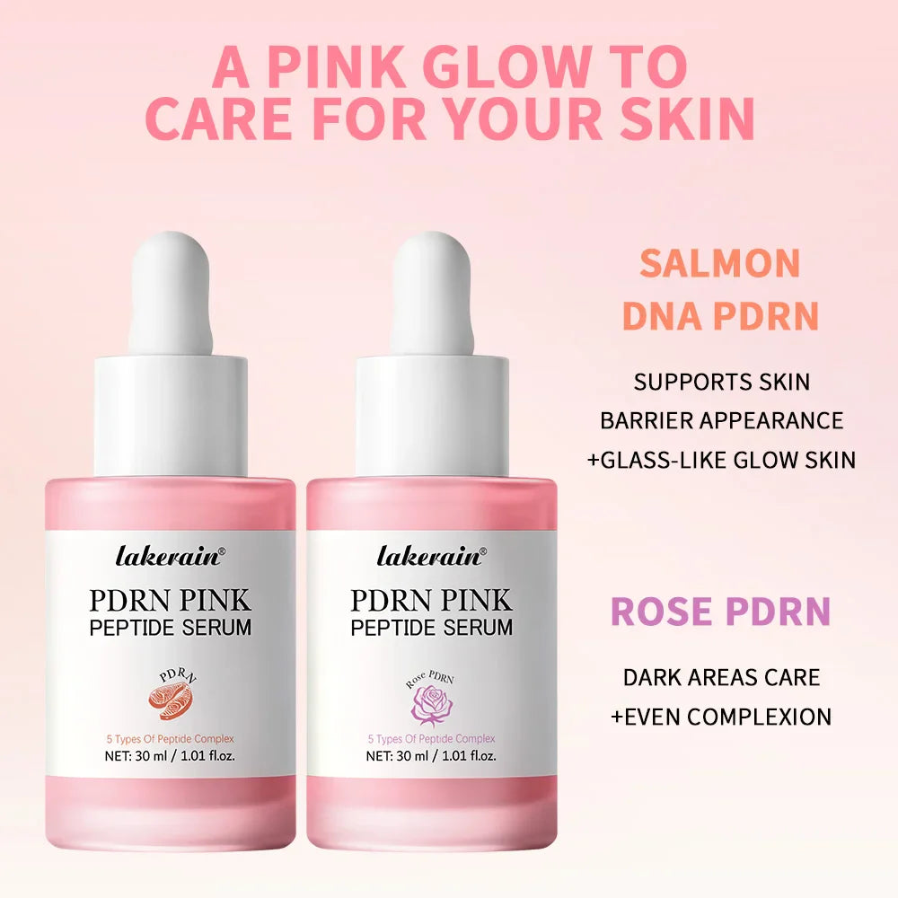 Lakerain PDRN Pink Peptide Serum – Salmon DNA Korean Skincare