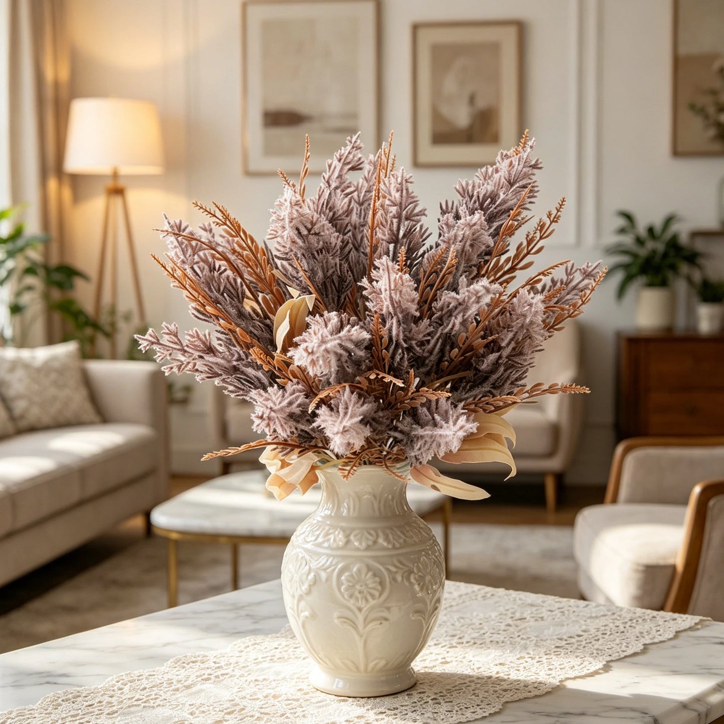 Artificial Silk Reed Stems – Wedding & Home Garden Decor