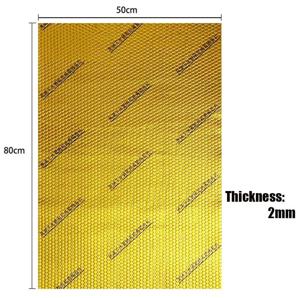 Car Sound Deadening Mat 500x800mm | Heat & Noise Insulation