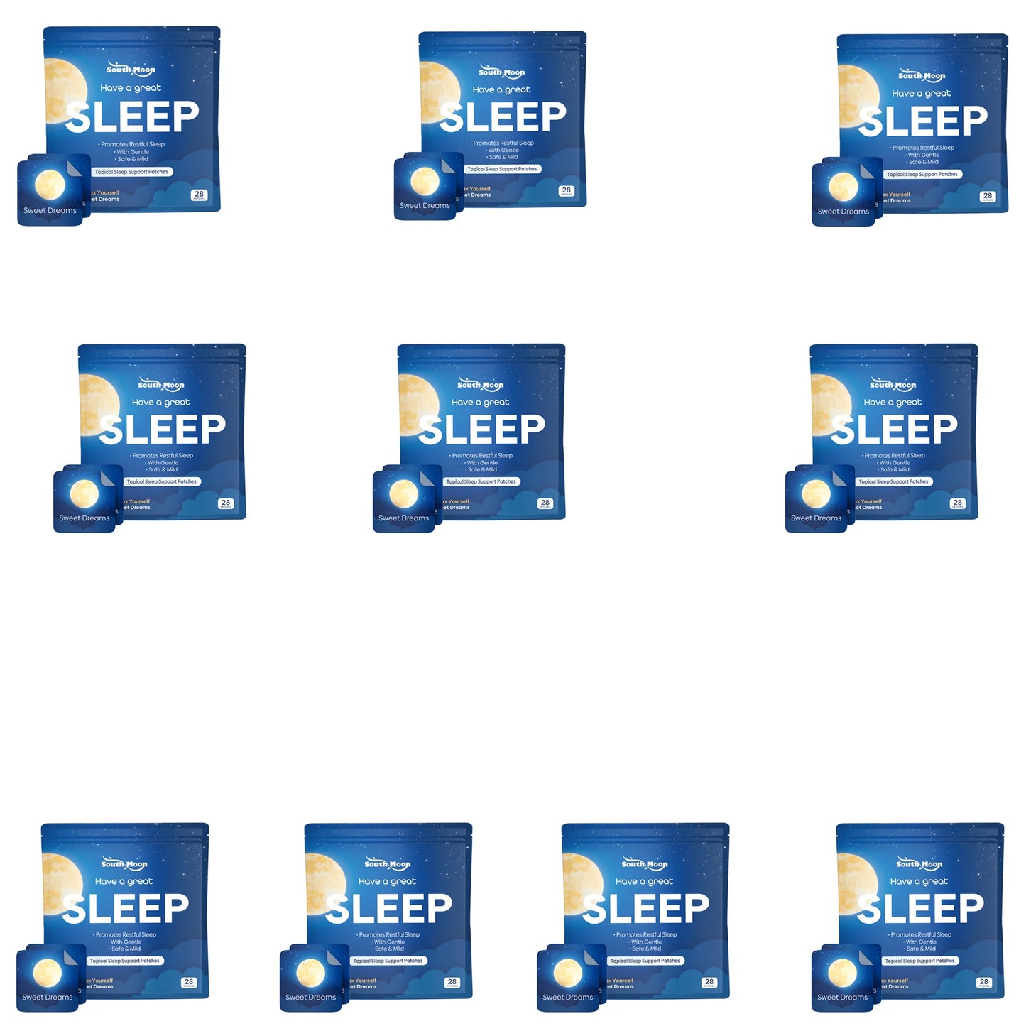 Natural Sleep Support Patches – Gentle Nightly Soothing Care