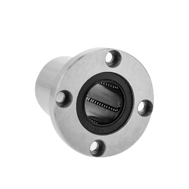1PCS 6mm/8mm/10mm/12mm/13mm/16mm/20mm/25mm LMF Series LMF8UU/LMF10 Round Flange Coupling Linear Motion Bearing For Rod shaft Peaceful Pleasures Health and Wellness