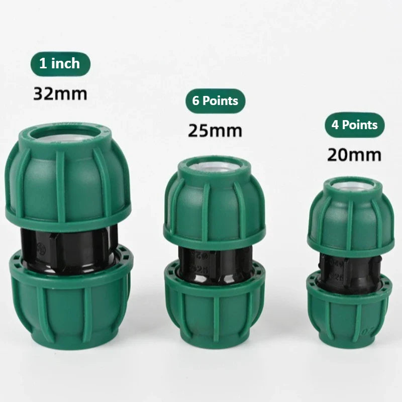 PE Ball Valve Quick Connector – 1/2", 3/4" & 1" Irrigation Valve
